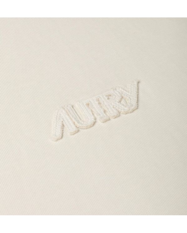 TSHIRT BOXY LOGO CREAM