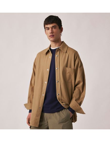 OVERSHIRT UNISEX SAND