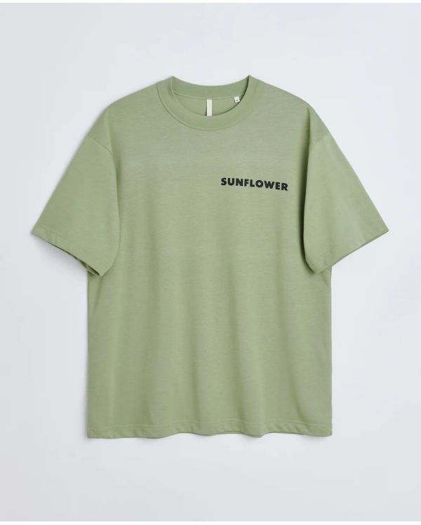 TSHIRT MASTER LOGO PALE GREEN