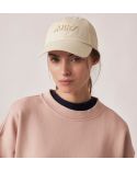 CASQUETTE BASEBALL LOGO NUANCE CREAM