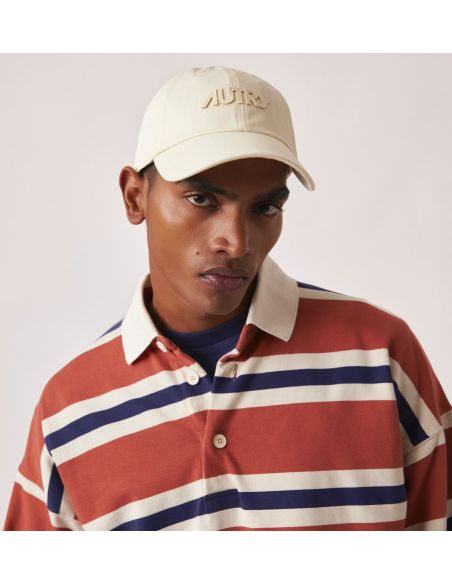 CASQUETTE BASEBALL LOGO NUANCE CREAM