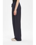 TROPICAL NAVY DRESS PANTS