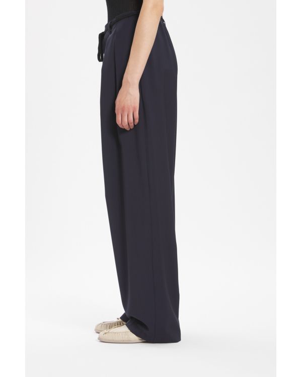 TROPICAL NAVY DRESS PANTS