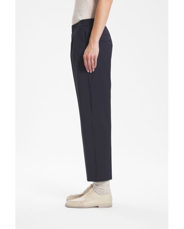 ALFONSO TROPICAL NAVY PANTS