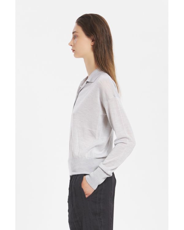 PULL TRICOTS PERLA GEMMA ARGENTO
