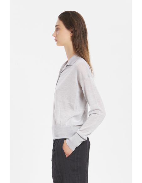PULL TRICOTS PERLA GEMMA ARGENTO