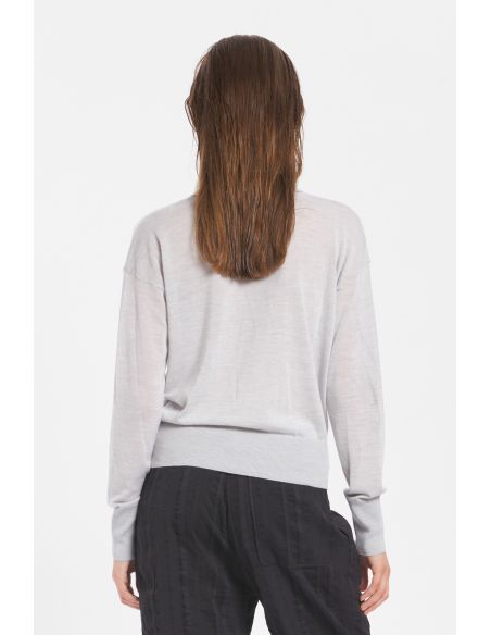 PULL TRICOTS PERLA GEMMA ARGENTO