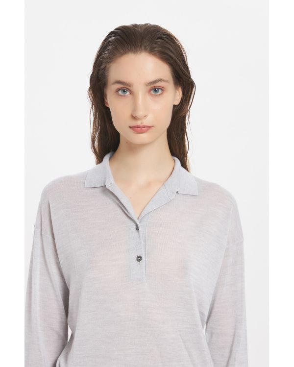 PULL TRICOTS PEARL GEM SILVER