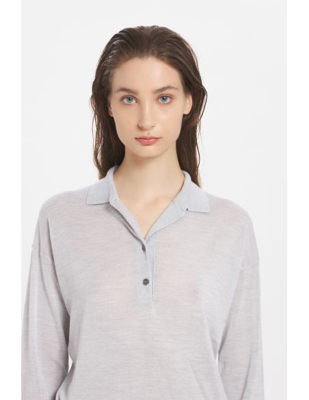 PULL TRICOTS PEARL GEM SILVER