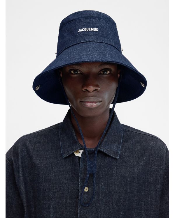 すぐ届く☆JACQUEMUS ☆LE BOB DE-NIMES / NVY 要在庫確認 THE BOB DE-NIMES NAVY - Jacquemus | Chez Maman Rouen