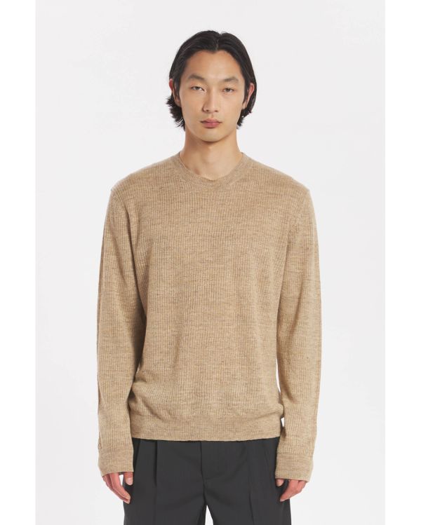 ATO ALAFIN ECRU KNITTED SWEATER