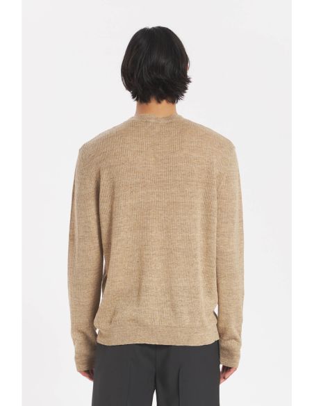 ATO ALAFIN ECRU KNITTED SWEATER