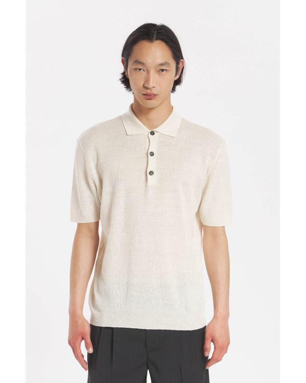 MARCO ALAFIN IVORY KNITTED SWEATER