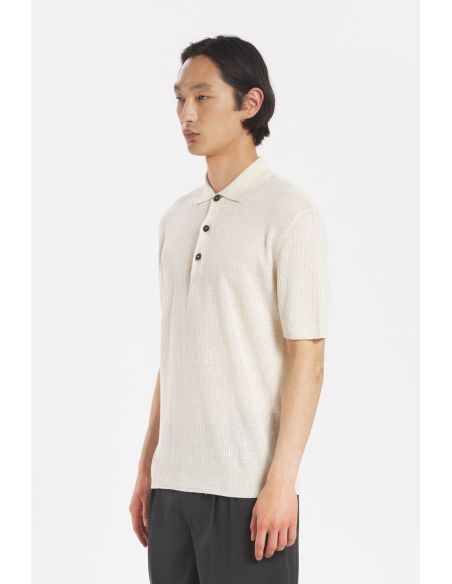 MARCO ALAFIN IVORY KNITTED SWEATER