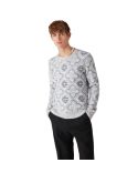 PULL EN TRICOT MONOGRAMME GREY