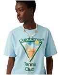 TSHIRT METAPHYSICAL TENNIS ICON BLUE
