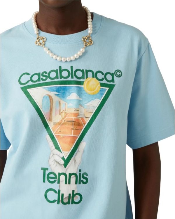 TSHIRT METAPHYSICAL TENNIS ICON BLUE