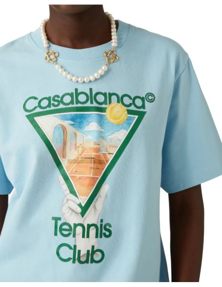TSHIRT METAPHYSICAL TENNIS ICON BLUE