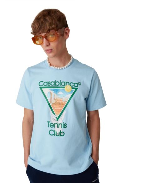 TSHIRT METAPHYSICAL TENNIS ICON BLUE