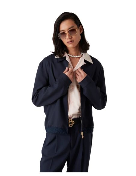 VESTE WOOL SPORTS TAILORING NAVY