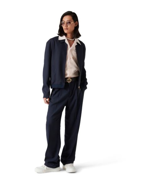 VESTE WOOL SPORTS TAILORING NAVY