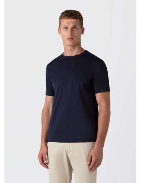 CREW NECK T SHIRT NAVY
