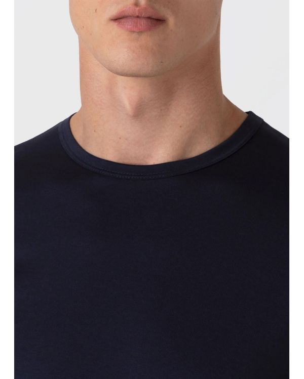CREW NECK T SHIRT NAVY