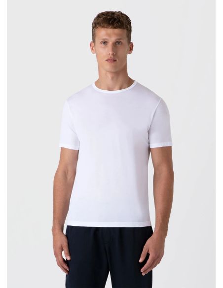 CREW NECK T SHIRT WHITE