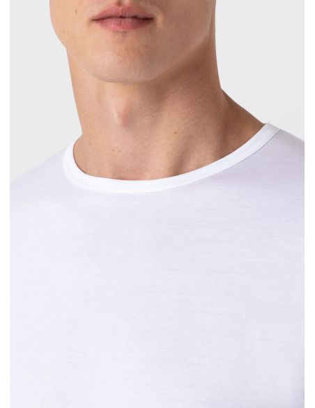 CREW NECK T SHIRT WHITE
