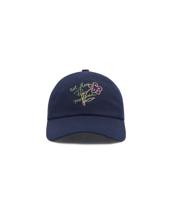 LA CASQUETTE SLOGAN ESQUISSE NAVY