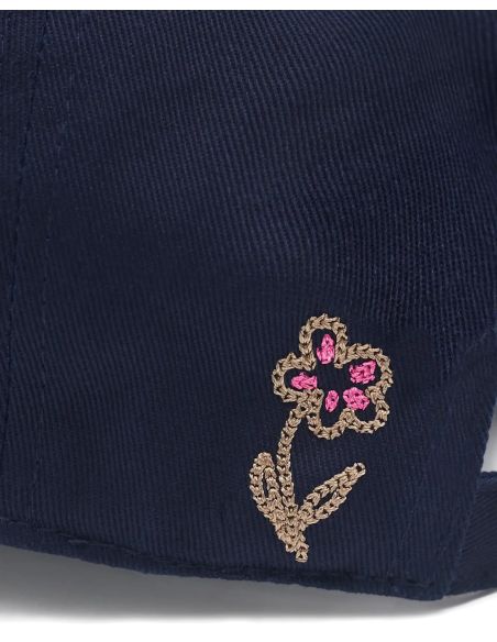 LA CASQUETTE SLOGAN ESQUISSE NAVY