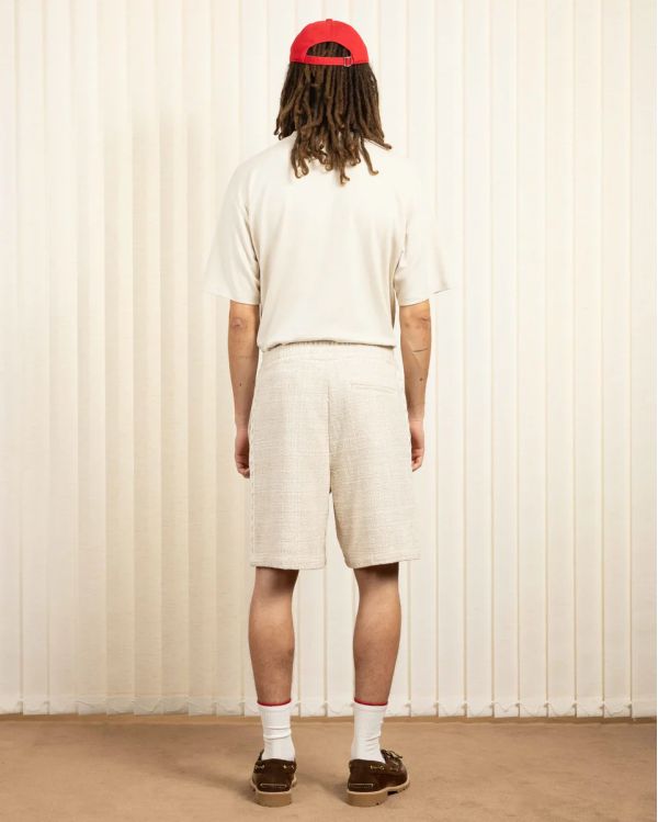 THE TWEED SHORTS BEIGE 2