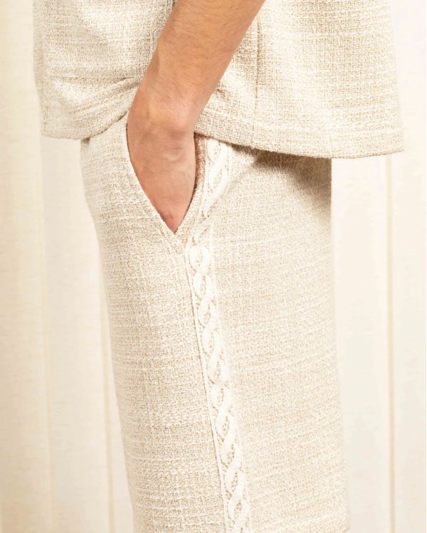 LE SHORT TWEED BEIGE