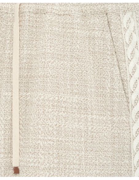LE SHORT TWEED BEIGE
