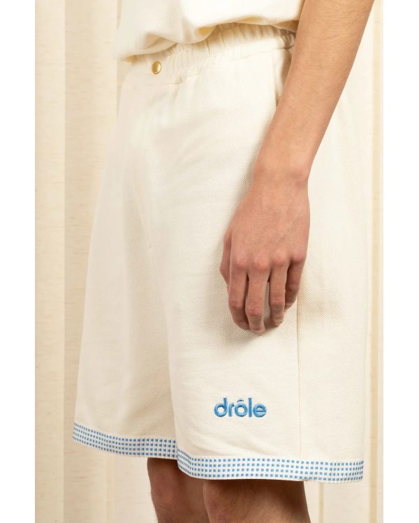 LE SHORT PIQUE OFF WHITE