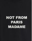 THE SLOGAN SWEATSHIRT BLACK