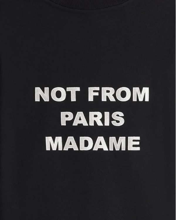 THE SLOGAN SWEATSHIRT BLACK