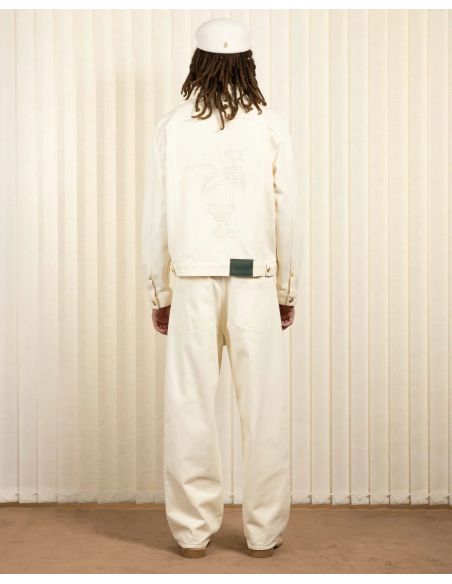 THE MEDICIS DENIM JACKET OFF WHITE