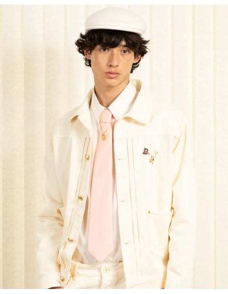 LA VESTE DENIM MEDICIS OFF WHITE