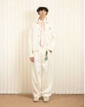 THE MEDICIS DENIM JACKET OFF WHITE