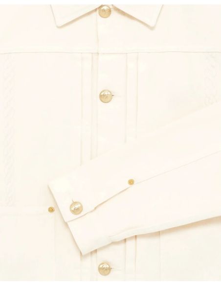 LA VESTE DENIM MEDICIS OFF WHITE