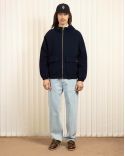 THE HOODED JACKET NAVY