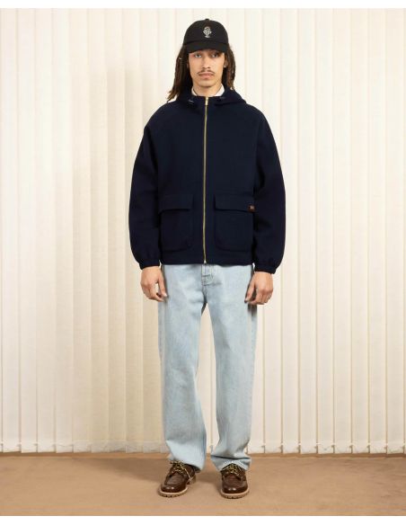 LA VESTE A CAPUCHE NAVY