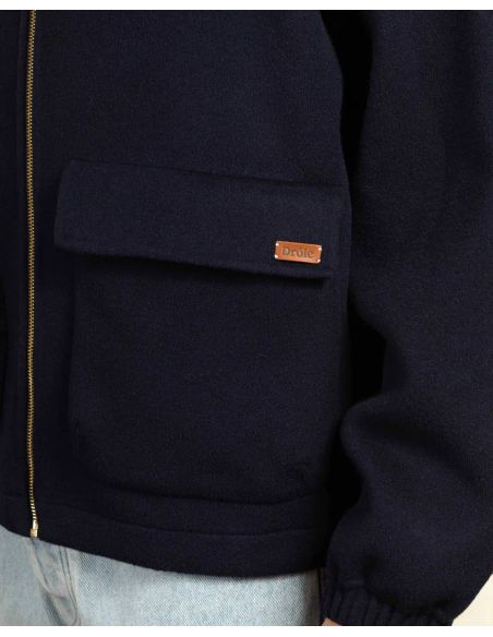 LA VESTE A CAPUCHE NAVY