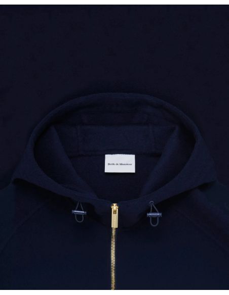 LA VESTE A CAPUCHE NAVY