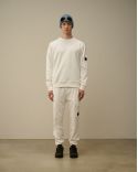 SWEATPANTS CARGO PANT GAUZE WHITE