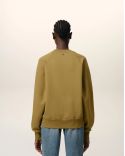 SWEATSHIRT MOUTARDE AMI DE COEUR TON SUR TON HAVANE