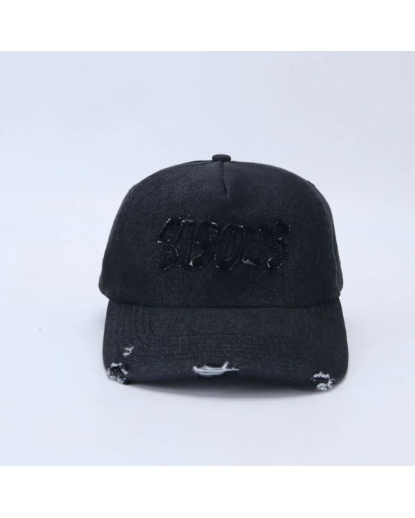 CAPS PAST BLACK DENIM
