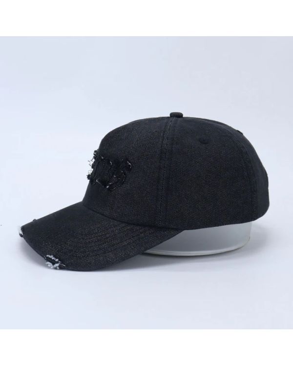 CASQUETTE PAST BLACK DENIM 2