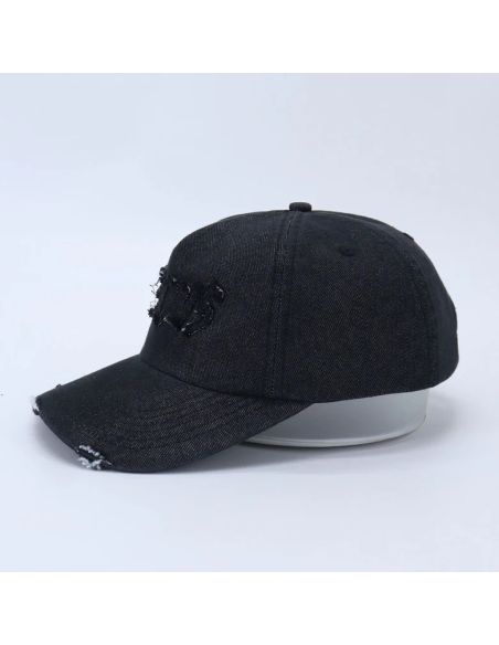 CAPS PAST BLACK DENIM